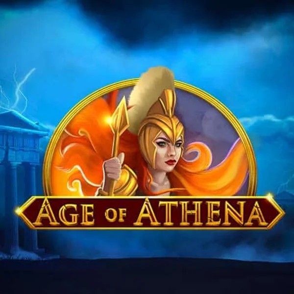 Official Slots logo: Age of Athena by Epic Industries at Vegasino Casino