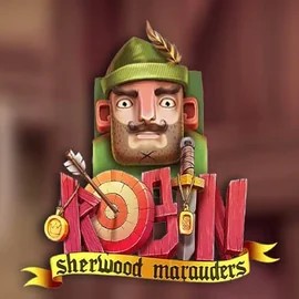 Slots logo of Robin Sherwood Marauders from Yggdrasil at Vegasino Casino