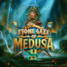 Stone Gaze of Medusa 2 game by Stakelogic – logo hosted on Vegasino Casino