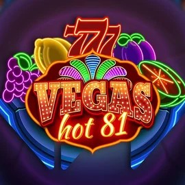 Official Slots logo: Vegas Hot 81 by Wazdan at Vegasino Casino